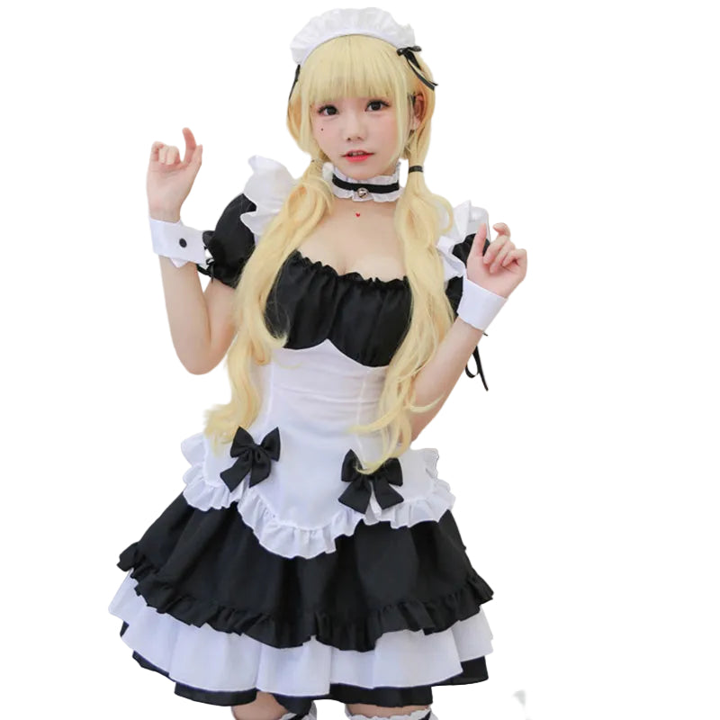 Gaming Costume Cosplay Miracle Nikki Maid Outfit