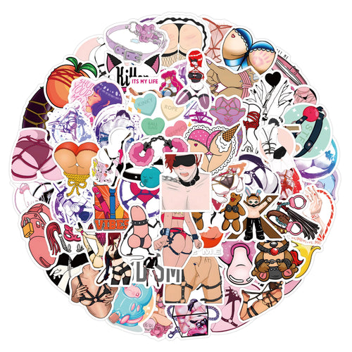 120Pcs I Love BDSM StickersSexy Stickers for Adults Dirty Hot Girl BDSM StickersScrapbooking StickersAesthetic Vinyl Stickers GiftDecorations DIY StickersParty Favor Stickers Pack