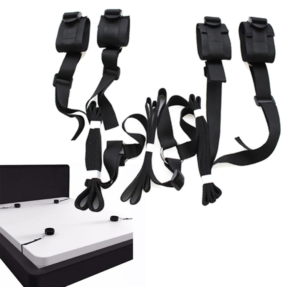 Alternative Bondage Straps for Bed - Plush Restraints