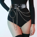 Punk Style Waist Chain Belt for Women’s Fashion